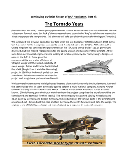 The Tornado Years