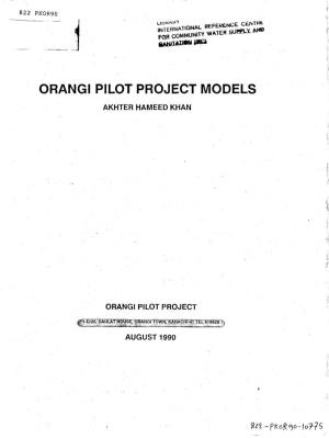 Orangi Pilot Project Models