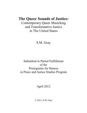 The Sounds of Queer Justice