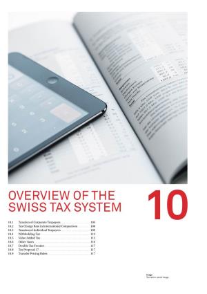 Overview of the Swiss Tax System