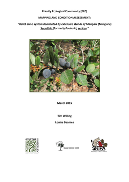 Priority Ecological Community (PEC) Mapping and Condition Assessment
