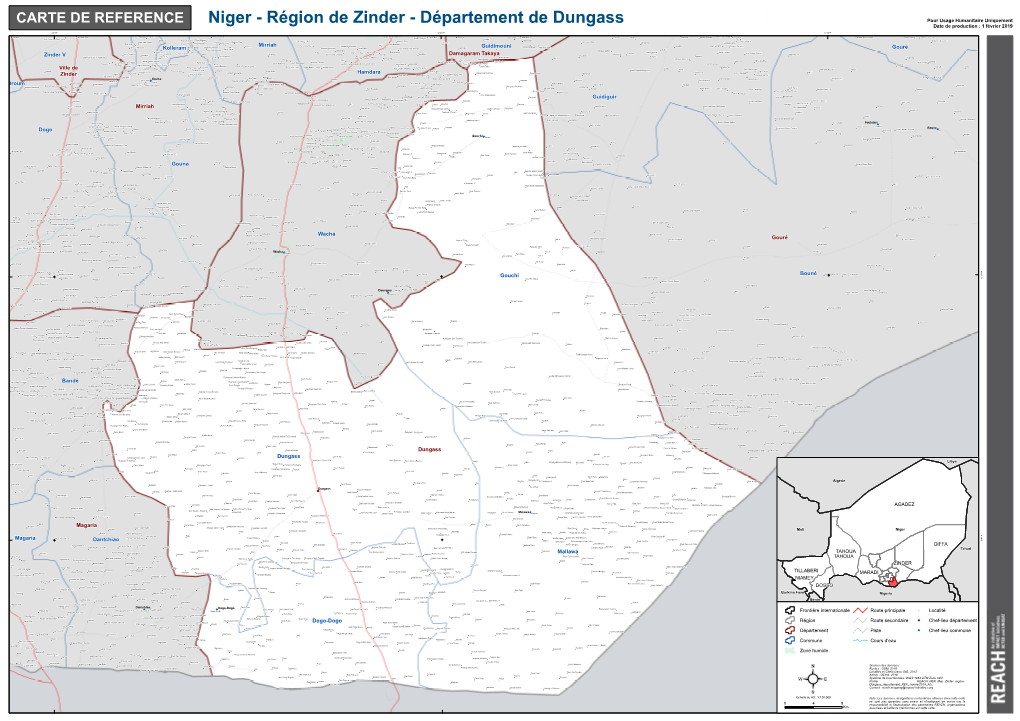 Niger - Région De Zinder - Département De Dungass Date De Production : 1 Février 2019