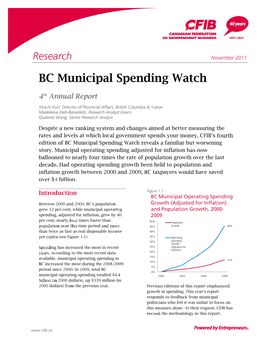 BC Municipal Spending Watch 2