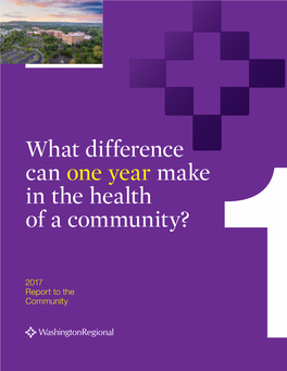 What Difference Can One Year Make in the Health of a Community?