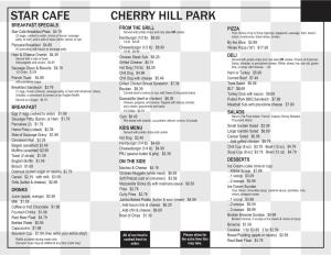 Star Cafe Cherry Hill Park