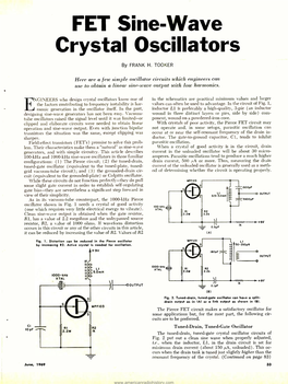 Crystal Oscillators