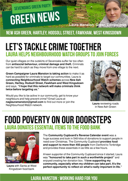 Food Poverty on Our Doorsteps Let's Tackle