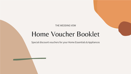 Special Discount Vouchers for Your Home Essentials & Appliances THE