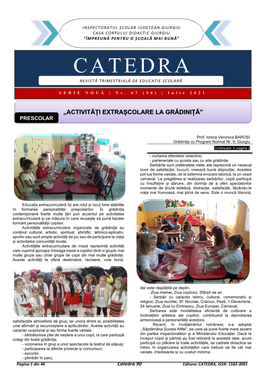 Revista CATEDRA Nr. 90