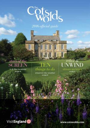 Ten Unwind Tv & Film Locations Things to Do Ultimate Spa Breaks See Page 26 See Page 14 Whatever the Weather See Page 10
