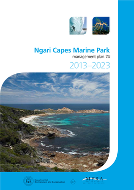 Ngari Capes Marine Park Management Plan 74 2013–2023