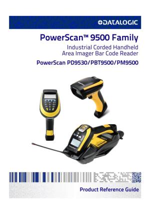 Powerscan™ 9500 Family Industrial Corded Handheld Area Imager Bar Code Reader Powerscan PD9530/PBT9500/PM9500