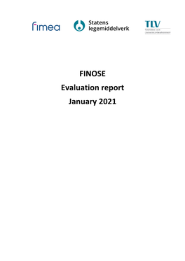 FINOSE Evaluation Report January 2021 2