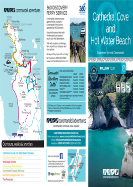 Coromandel Adventures Tour