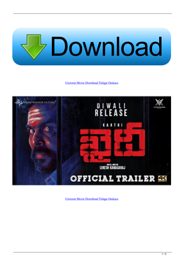 Utorrent Movie Download Telugu Omkara
