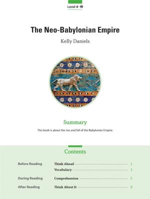 The Neo-Babylonian Empire Kelly Daniels