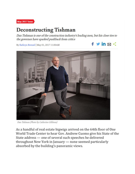 Deconstructing Tishman