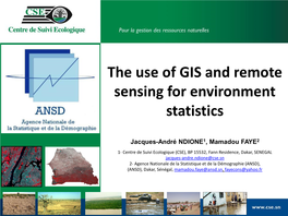 GIS and Remote Sensing for Environment Statistics