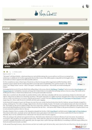 Divergent Movie Review & Film Summary
