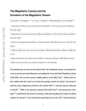 The Magellanic Corona and the Formation of the Magellanic Stream