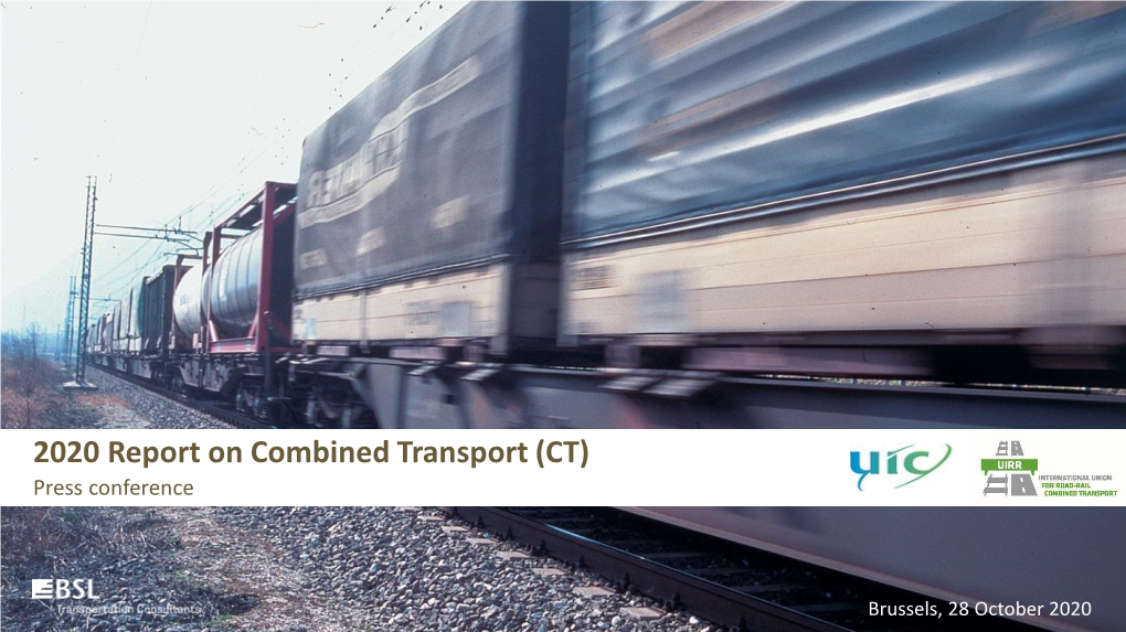 2020 Report on Combined Transport (CT)
