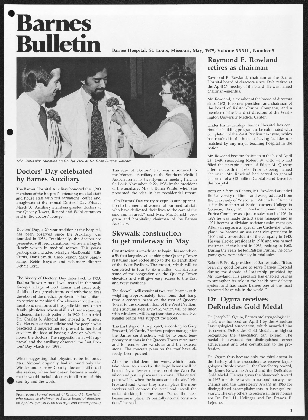 Barnes Hospital Bulletin