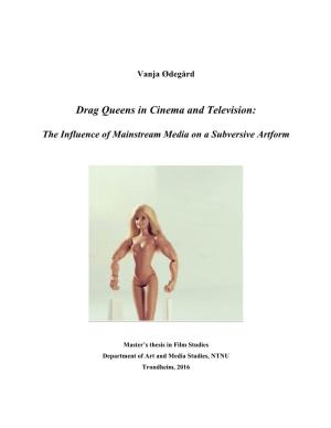 Drag Queens in Cinema and Television