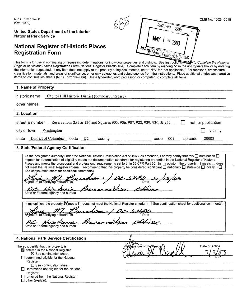 National Register of Historic Places Registration Form