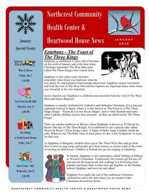 Northcrest Community Health Center & Heartwood House News
