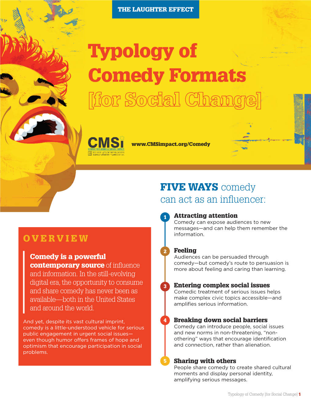 Typology of Comedy Formats