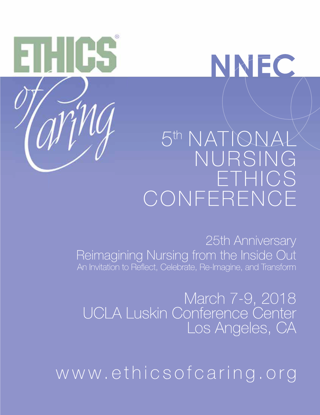 5Th NATIONAL NURSING ETHICS CONFERENCE