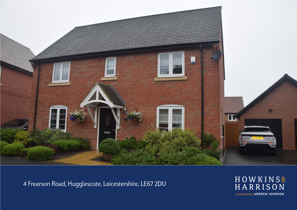 4 Frearson Road, Hugglescote, Leicestershire, LE67 2DU