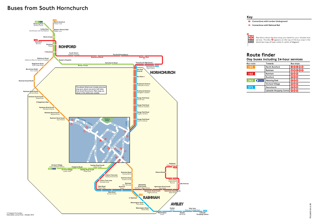 Buses from South Hornchurch