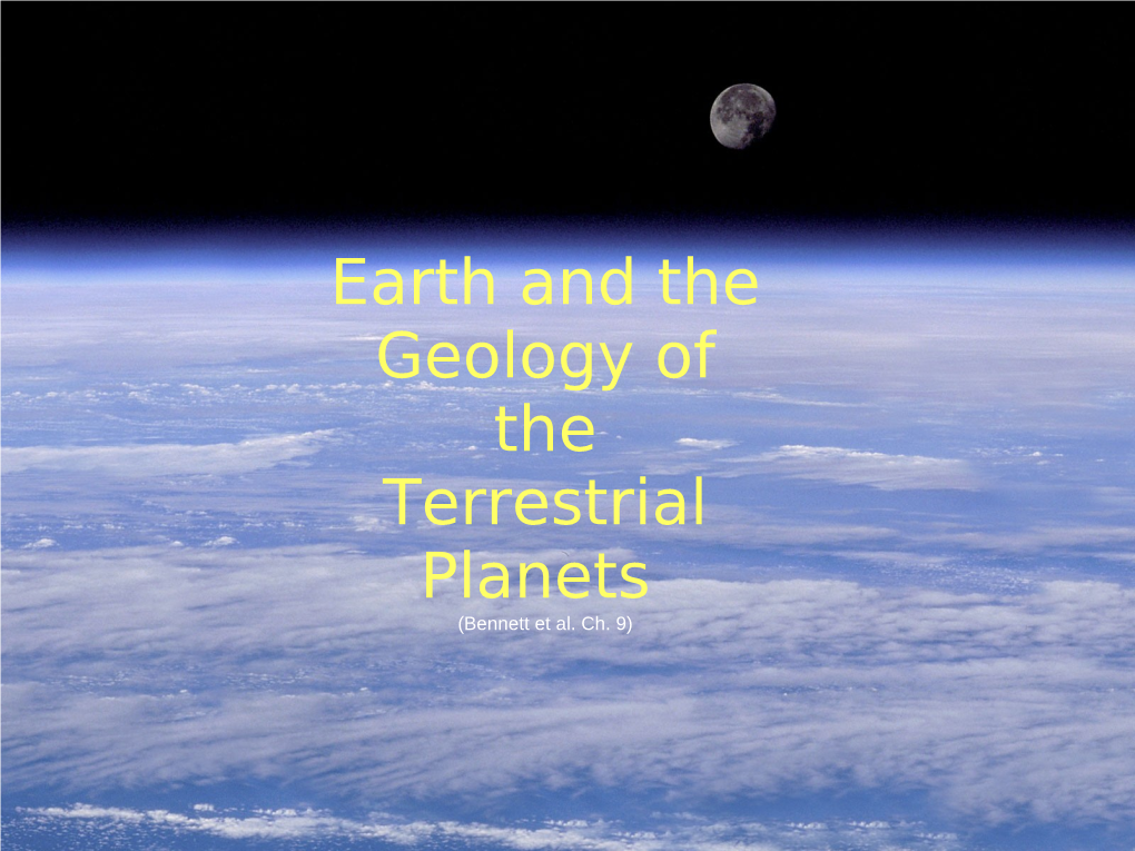 Terrestrial Planets (Bennett Et Al