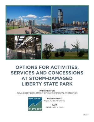 New Jersey Future Report to NJDEP Re Liberty State Park 02-04-15