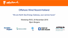 Offshore Wind Noord-Holland