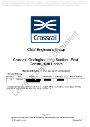 Geological Long-Section