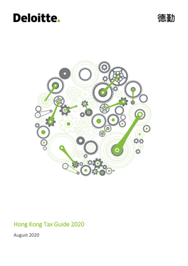 Hong Kong Tax Guide 2020 August 2020