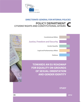 Towards an EU Roadmap for Equality on Grounds of Sexual Orientation and Gender Identity