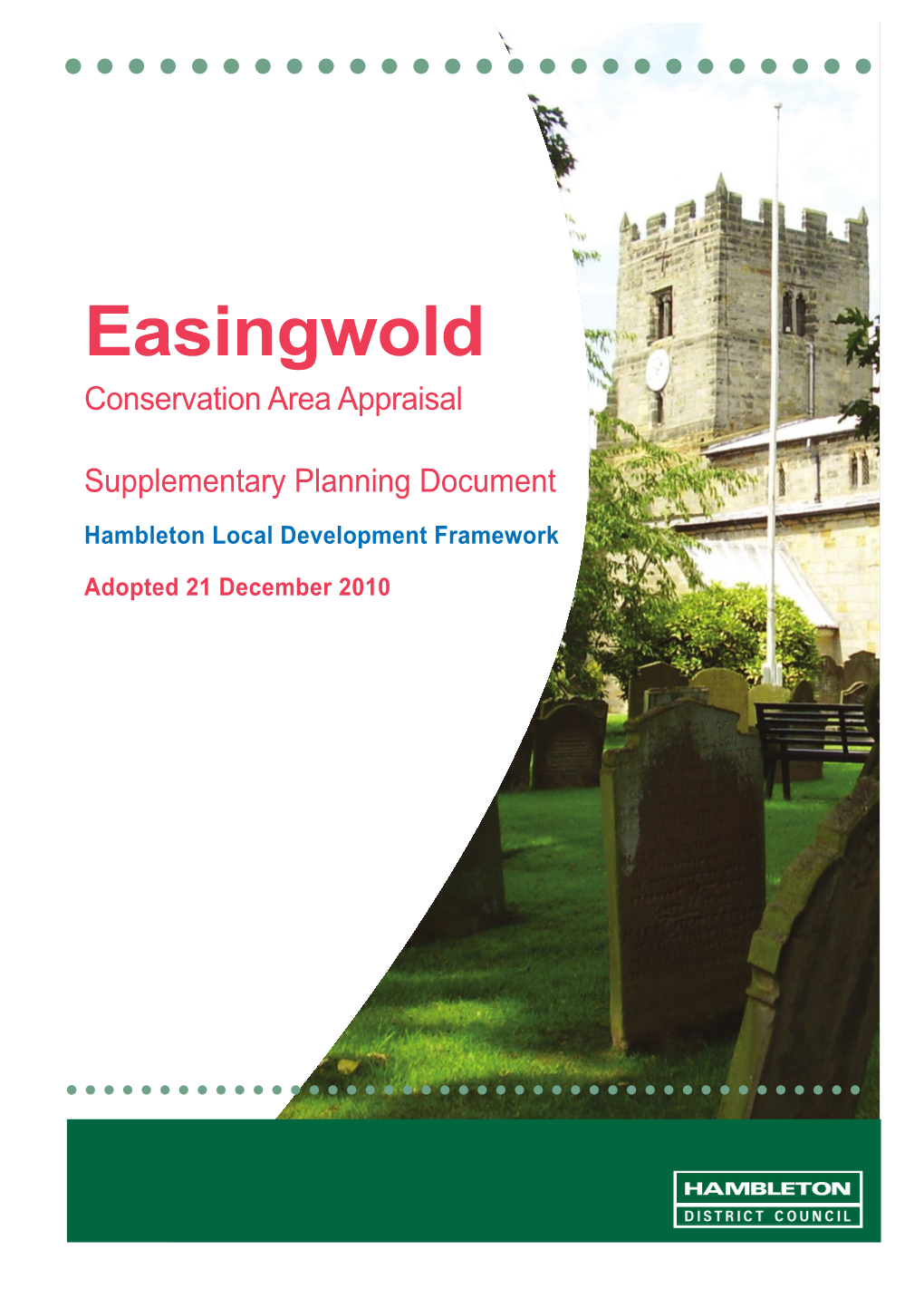 Easingwold Conservation Area Appraisal