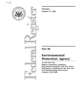 Environmental Protection Agency