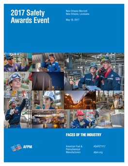 2017 Safety Awards Event