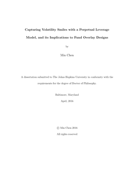 Capturing Volatility Smiles with a Perpetual Leverage Model, and Its