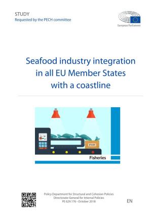 Seafood Industry Integration in All EU Member States with a Coastline