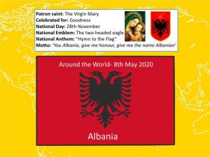 Albania, Give Me Honour, Give Me the Name Albanian’