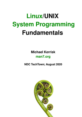 Linux/UNIX System Programming Fundamentals