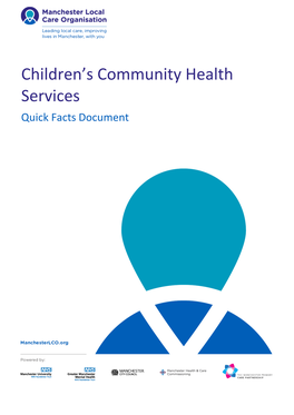 Children's Community Health Services