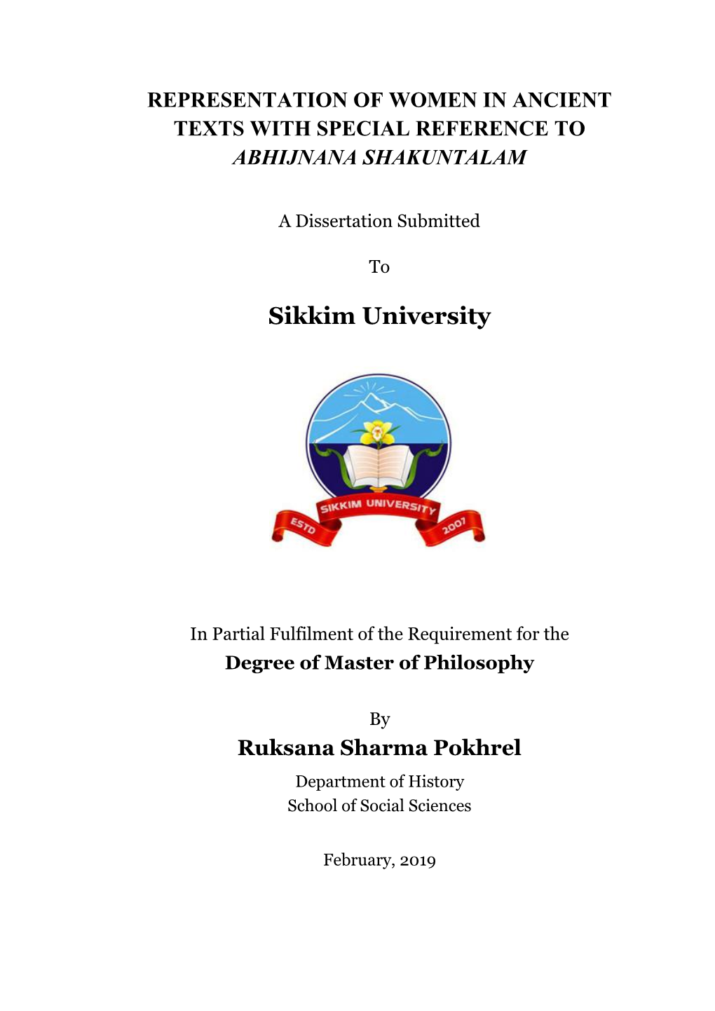 Sikkim University