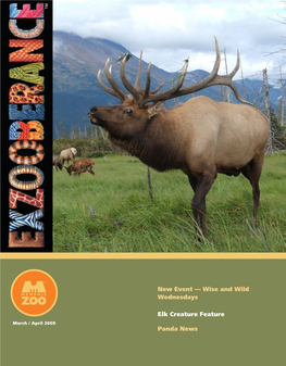 Wise and Wild Wednesdays Elk Creature Feature Panda News