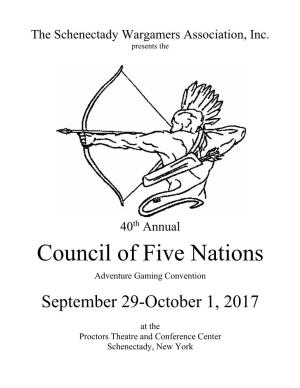 The Council of Five Nations Philosophy